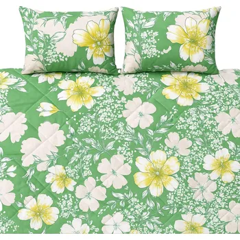 přikrývka Letní přikrývka bavlněná 160x200 pro mládež prodyšná LETNÍ KVĚTY