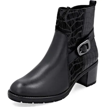 Dámská obuv Rieker Dámská kotníková obuv REMONTE D2A75-00 černá W5 41