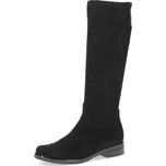 Dámské kozačky 9-25512-41-044 Caprice černá Barva: black stretch, Velikost: 39