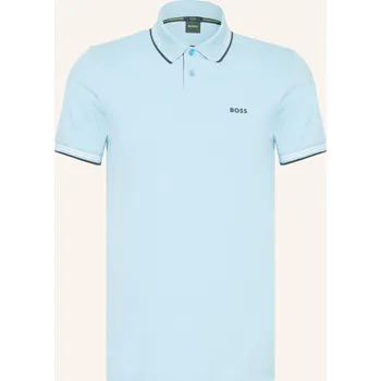 Pánská košile Boss Pánská Polokošile Z Piké Paul Slim Fit, tmavě modrá, XXL