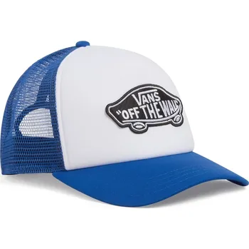 Kšiltovka Kšiltovka Vans CLASSIC PATCH CURVED BILL TRUCKER True Blue velikost O/S