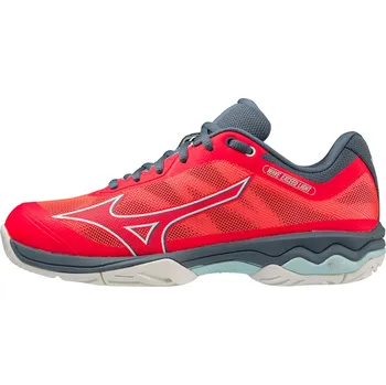 Dámská sportovní obuv Dámská obuv Mizuno Wave Exceed Light AC - fiery coral 2/white/china blue Červený (40,5)