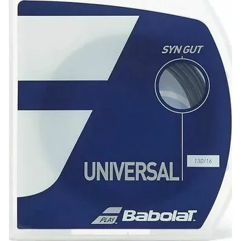 Struna na výplet tenisové rakety Tenisový výplet Babolat Syn Gut Universal (12 m) Černý (1.30 mm)