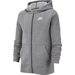 Chlapecká mikina Nike Kids NSW Hoodie FZ Club B Šedý (M)
