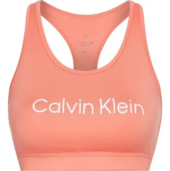 Dámské spodní prádlo Podprsenky Calvin Klein Medium Support Sports - blooming dahlia Růžový (XS)