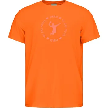 Chlapecké tričko Head We Are Padel T-Shirt - orange (176 cm)