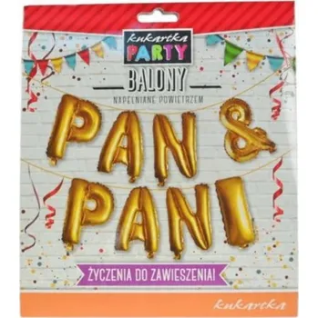 Svatební dekorace Svatební Balónky PÁN a PANÍ pro Svatební Dekorace