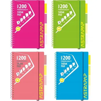 Blok Notes A5 Astra vícebarevný