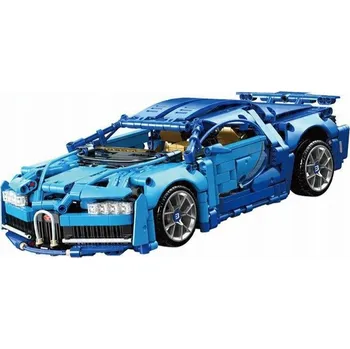 ostatní stavebnice DÁREK sada STAVEBNICE SPORTS CAR BLUE 1408 DÍLŮ