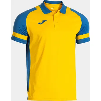 Triko POLO s límečkem JOMA Lider žluto sv.modré Velikost: 2XL