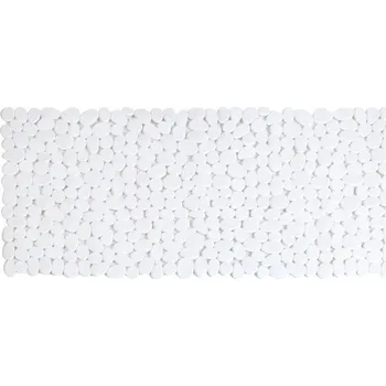 Protiskluzová podložka Podložka do vany protiskluzná 90x40cm AWD0806 bílá