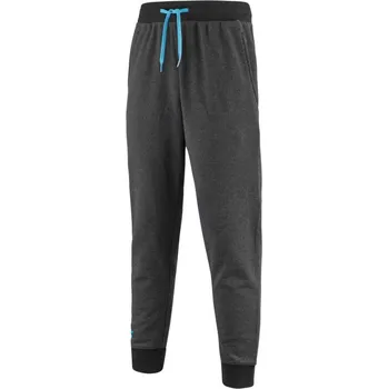 Pánské tenisové tepláky Babolat Exercise Jogger M - black heather Černý (S)