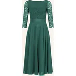 Swing Koktejlové šaty s krajkou zelené…