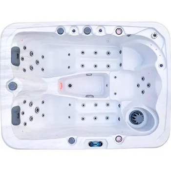 Vířivka Relax na MAX Summer stříbrno-černá/šedá