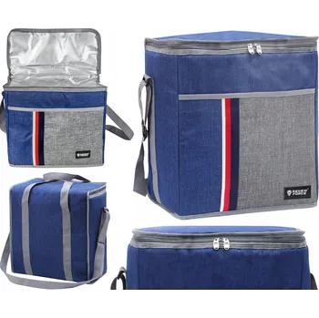 Termotaška Renew Force STYLOVÁ TAŠKA PÁNSKÁ DÁMSKÁ S UCHEM PŘES RAMENO XL modrá 20 l