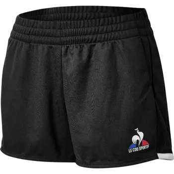 Dámské kraťasy Dámské tenisové kraťasy Le Coq Sportif Tennis Short N°1 W - black Černý (XL)