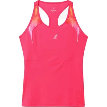 Dámský tenisový top Australian Skin Blaze Ace Tank - psycho red Růžový, Červený (S)