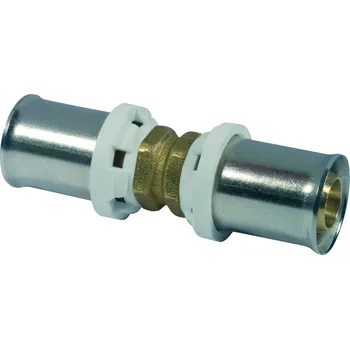 rozdělovač topení FORNARA S.p.a. Spojka přímá lisovací press FORNARA 16x16 na Pex-Al-Pex Varianta: Spojka přímá lisovací press FORNARA 16x16 na Pex-Al-Pex