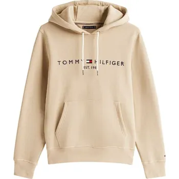 Pánská mikina Pánská tenisová mikina Tommy Hilfiger Logo Béžový (XL)