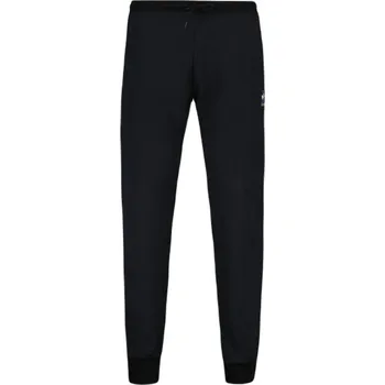 Pánské tenisové tepláky Le Coq Sportif ESS Pant Slim N°1 SS23 - black Černý (XXL)