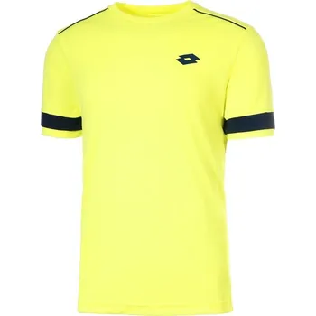 Pánské tričko Pánské tričko Lotto Superrapida V Tee - acid yellow Žlutý (S)