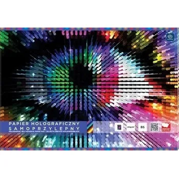 Kancelářský papír Barevný papír B5 Interdruk, sada uměleckého papíru pro rukodělné aktivity, dekorační, 6 listů, 220 g/m2