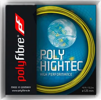 Tenis Tenisový výplet Polyfibre Poly Hightec (12,2 m) Žlutý (1.15 mm)