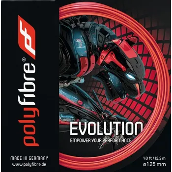 Raketový sport Tenisový výplet Polyfibre Evolution (12,2 m) Červený (1.20 mm)