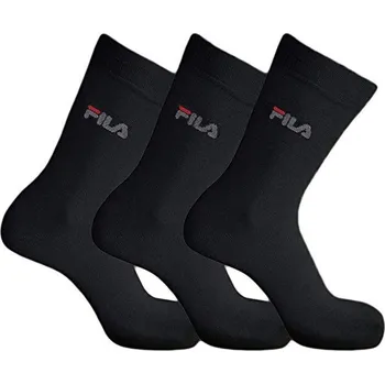 Pánské ponožky Ponožky Fila Lifestyle socks Unisex 3P Černý (35-38)
