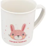 Canpol babies Plastový hrníček CUTE ANIMALS 170ml zajíc