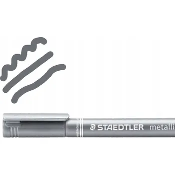 Permanentní popisovač stříbrný Staedtler 1 ks