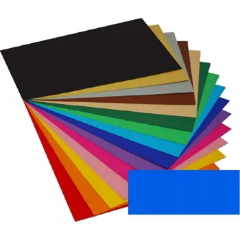 Barevný papír Silný Barevný Bristol A4 Modrý 170g 20 ks