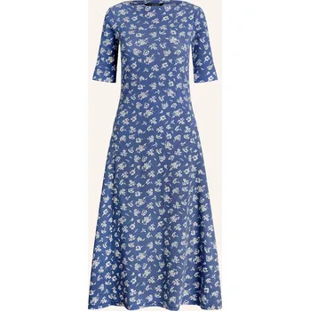 Dámské šaty Lauren Ralph Lauren Dámské Žerzejové Šaty, modrá / bílá, 34