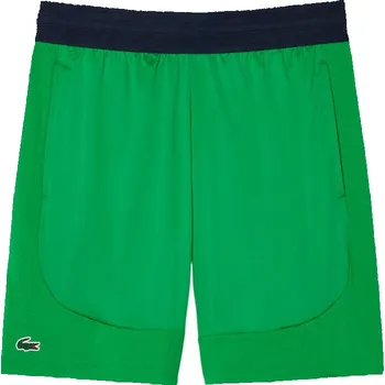 Pánské kraťasy Pánské tenisové kraťasy Lacoste Ultra Dry Stretch Tennis Zelený (L)