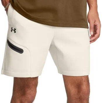 Pánské kraťasy Šortky Under Armour Unstoppable Fleece Short 1379809-110 Velikost S