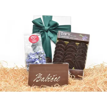 Dárkový potravinový koš Dárkový balíček pro babičku