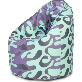 Sedací pytel Sedací vak Sako 100% PES TiaHome Modrá