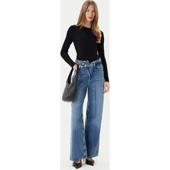 Dámský svetr Guess Svetr W5YR08 Z0040 Černá Slim Fit XL