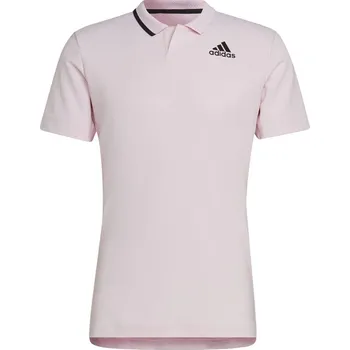 Pánské tričko Pánské tenisové polo tričko Adidas US Series - clear pink Růžový (S)