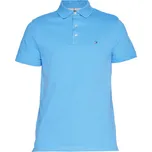 Pánské tenisové polo tričko Tommy Hilfiger 1985 Regular - blue spell Modrý (S)