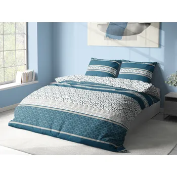 Povlečení Aaryans bavlněné povlečení Colette zelené 140x200/70x90cm