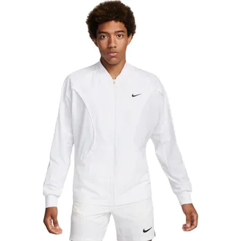Pánská mikina Pánská tenisová mikina Nike Court Dri-Fit Advantage Bílý (XS)