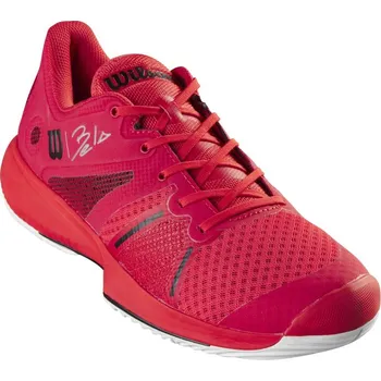 Pánská tenisová obuv Pánská obuv na padel Wilson Bela Pro - poppy red/white/black (45 1/3)