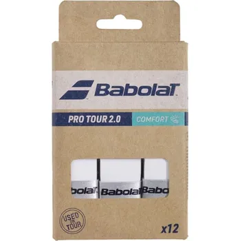 Omotávka Babolat Pro Tour 2.0 Comfort (12P) Bílý