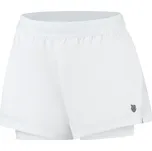 Dámské tenisové kraťasy K-Swiss Tac Hypercourt Short 5 - white Bílý (XS)