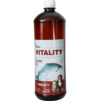 Akinu Vitality Lososový olej doplněk stravy pro psy