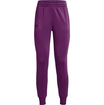 Dámské tenisové tepláky Under Armour Women's Armour Fleece® Joggers - rivarly/black Fialový (XS)