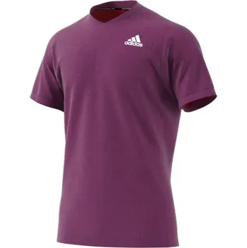 Pánské tenisové polo tričko Adidas Freelift Primeblue M Fialový (S)