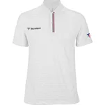 Pánské tenisové polo tričko Tecnifibre F3 Bílý (S)