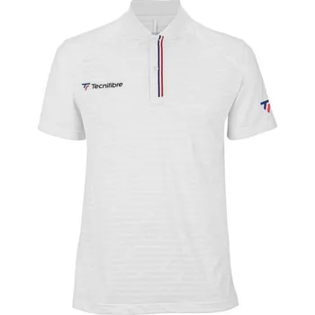 Pánské tričko Pánské tenisové polo tričko Tecnifibre F3 Bílý (S)